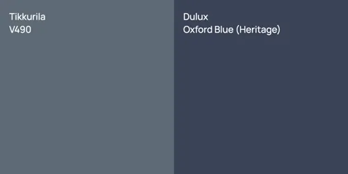 V490  vs null Oxford Blue (Heritage)