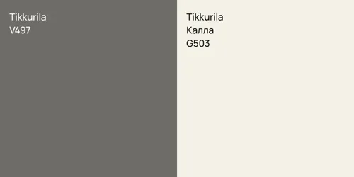 V497 vs G503 Калла