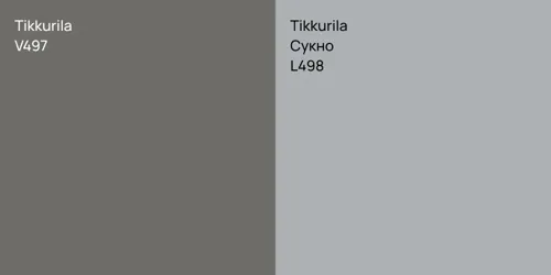 V497  vs L498 Сукно