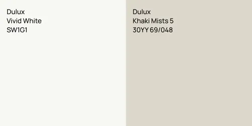 SW1G1 Vivid White vs 30YY 69/048 Khaki Mists 5