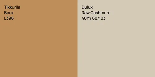 L396 Воск vs 40YY 60/103 Raw Cashmere