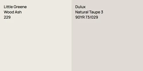 229 Wood Ash vs 90YR 73/029 Natural Taupe 3