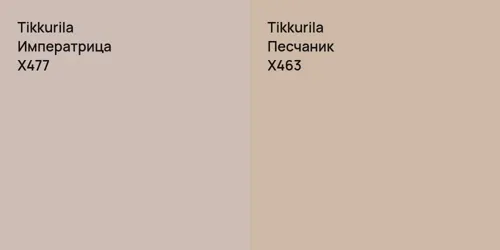 X477 Императрица vs X463 Песчаник