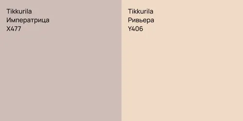 X477 Императрица vs Y406 Ривьера