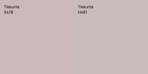 X478  vs H481 