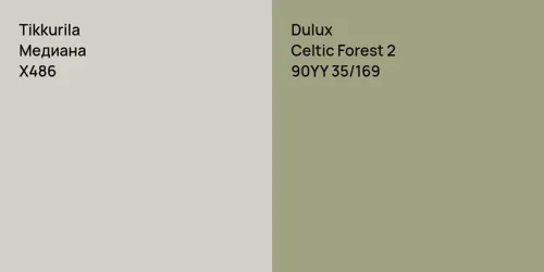 X486 Медиана vs 90YY 35/169 Celtic Forest 2