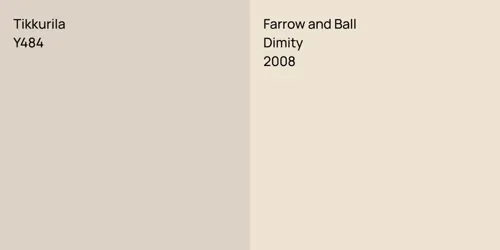 Y484  vs 2008 Dimity