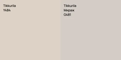 Y484  vs G481 Мираж