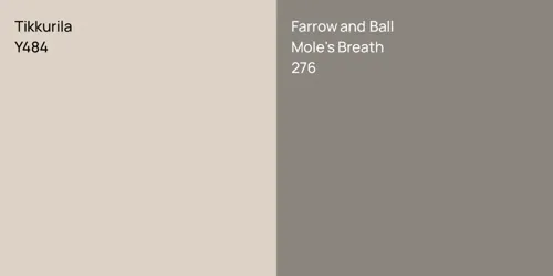 Y484  vs 276 Mole's Breath