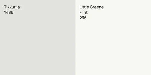 Y486 null vs 236 Flint