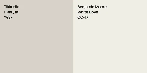 Y487 Пиацца vs OC-17 White Dove