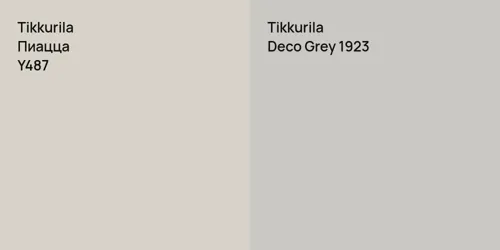 Y487 Пиацца vs Deco Grey 1923 null