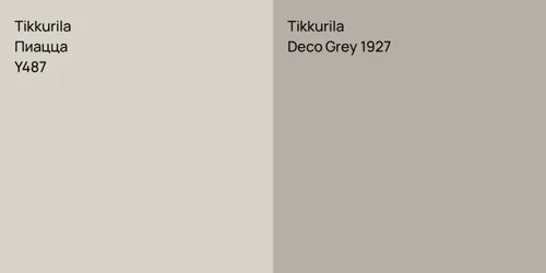 Y487 Пиацца vs Deco Grey 1927 null