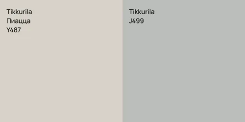 Y487 Пиацца vs J499 