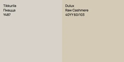 Y487 Пиацца vs 40YY 60/103 Raw Cashmere