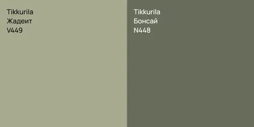 V449 Жадеит vs N448 Бонсай