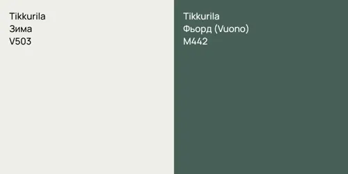 V503 Зима vs M442 Фьорд (Vuono)