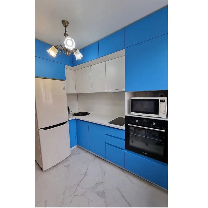 RAL 5015 голубая кухня