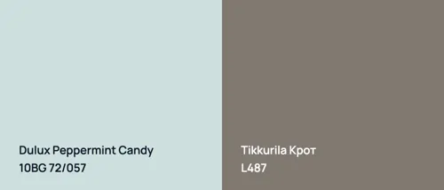 10BG 72/057 Peppermint Candy vs L487 Крот