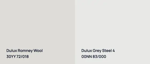 30YY 72/018 Romney Wool vs 00NN 83/000 Grey Steel 4