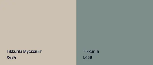 X484 Мусковит vs L439 