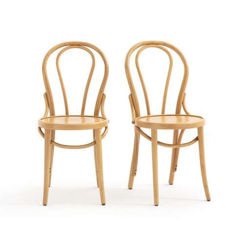 Комплект из 2 высоких стульев, Bistro