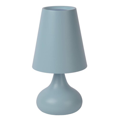 Настольная лампа Lucide Isla, голубая