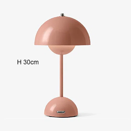 Настольный светильник Flower Pot, розовый