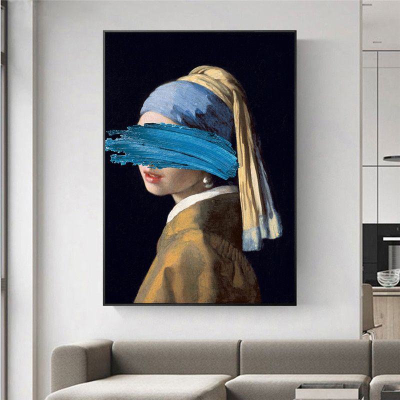 Постер "Девушка с жемчужной сережкой", 50х70 см
