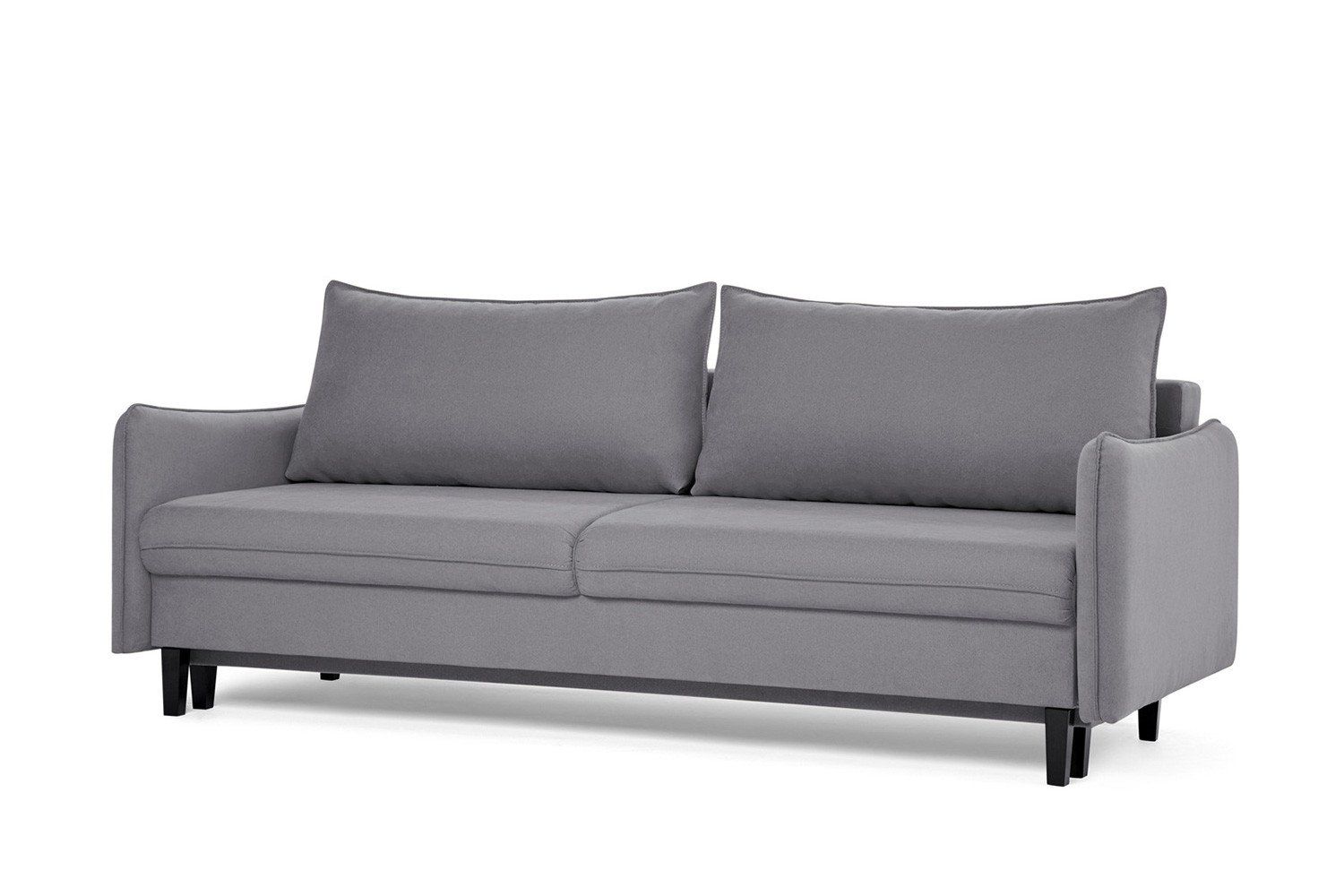 Серый диван-кровать Изабель