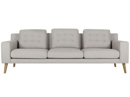 Серый трехместный диван "Axel"